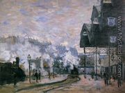 Saint-Lazare Station, the Western Region Goods Sheds - Claude Oscar Monet