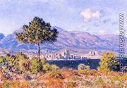View of Antibes from the Plateau Notre-Dame - Claude Oscar Monet