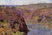 Valley of the Creuse, Sunlight Effect - Claude Oscar Monet