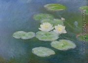 Water-Lilies, Evening Effect - Claude Oscar Monet
