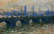 Waterloo Bridge, Misty Morning - Claude Oscar Monet