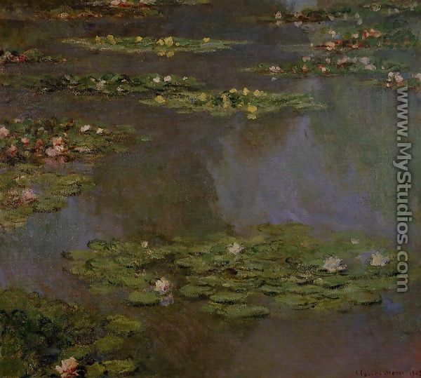 Water-Lilies X - Claude Oscar Monet