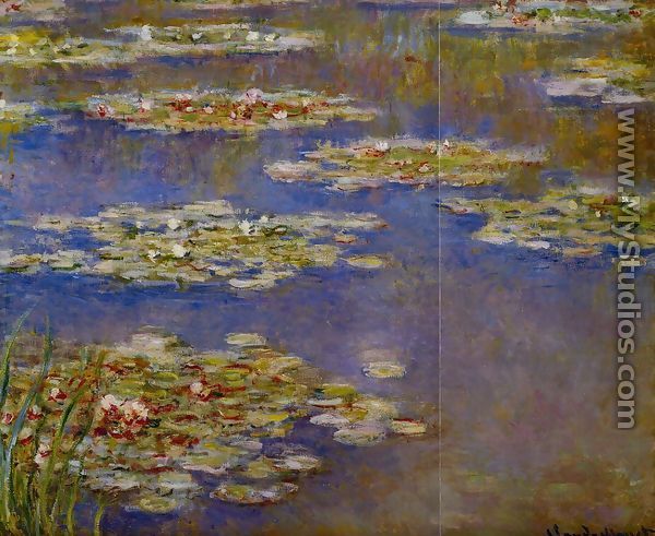 Water-Lilies XI - Claude Oscar Monet