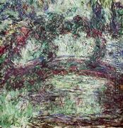 The Japanese Bridge II - Claude Oscar Monet