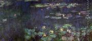Green Reflection (right half) - Claude Oscar Monet