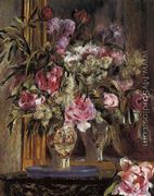Vase of Flowers - Pierre Auguste Renoir