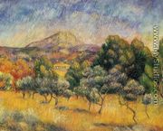 Mount Sainte-Victoire - Pierre Auguste Renoir