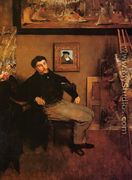 Portrait of James Tissot - Edgar Degas