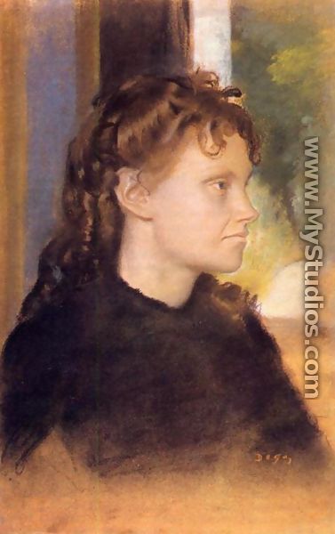 Mme. Theodore Gobillard, nee Yves Morisot - Edgar Degas