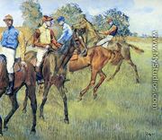 Race Horses I - Edgar Degas