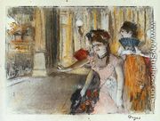 Singers on Stage - Edgar Degas