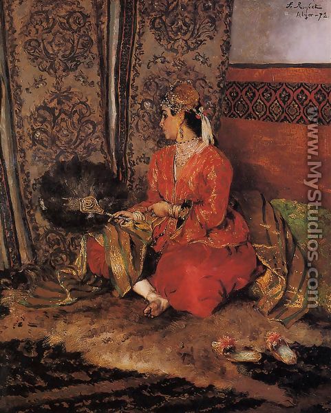 The Algerian Beauty - Ferdinand Victor Leon Roybet