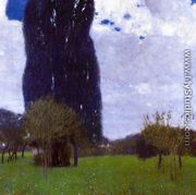 The Tall Poplar Trees II - Gustav Klimt
