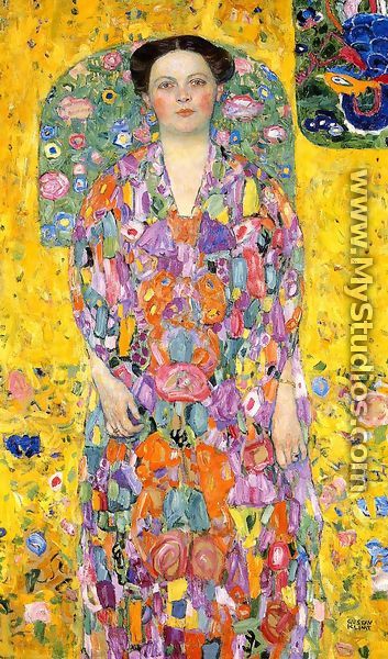 Portrait of Eugenia (Mada) Primavesi - Gustav Klimt