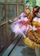 Ballet Dancers in Butterfly Costumes (detail) - Edgar Degas