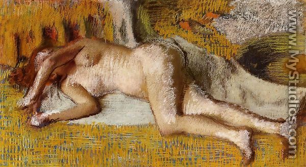 After the Bath VI - Edgar Degas