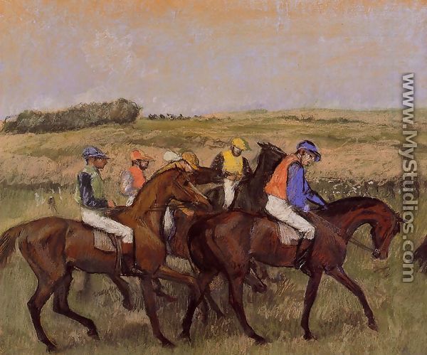 The Racecourse - Edgar Degas