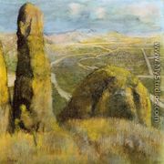 Landscape III - Edgar Degas