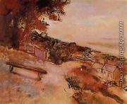 Landscape by the Sea - Edgar Degas