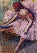 Pink Dancer I - Edgar Degas