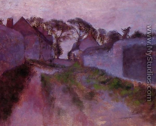 At Saint-Valery-sur-Somme - Edgar Degas