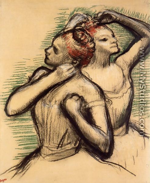 Two Dancers IV - Edgar Degas