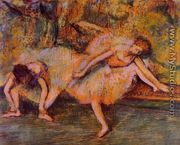 Two Dancers on a Bench - Edgar Degas