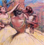 Three Dancers III - Edgar Degas
