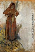 Woman with Loose Red Hair - Edgar Degas
