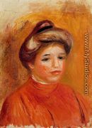 Woman's Head III - Pierre Auguste Renoir