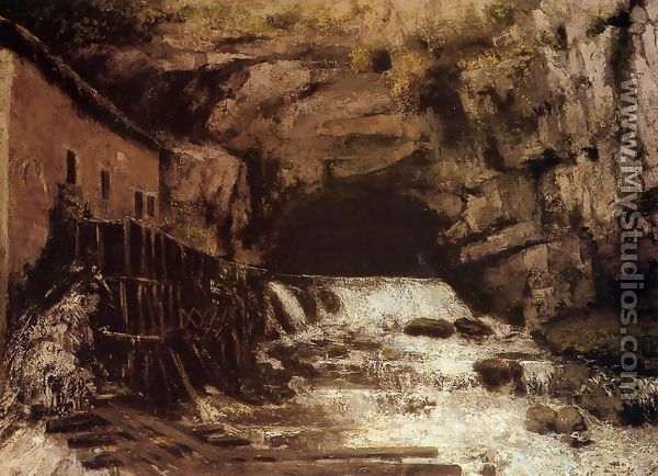 The Source of the Loue I - Gustave Courbet
