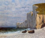 A Bay with Cliffs - Gustave Courbet