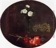 Still Life with Flowers I - Ignace Henri Jean Fantin-Latour