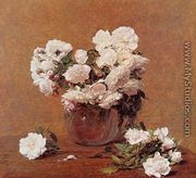 Roses II - Ignace Henri Jean Fantin-Latour