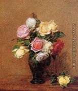 Roses VII - Ignace Henri Jean Fantin-Latour