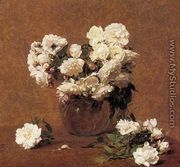 Roses Aime Vieberg - Ignace Henri Jean Fantin-Latour