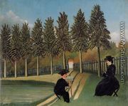 The Painter and His Wife - Henri Julien  Rousseau