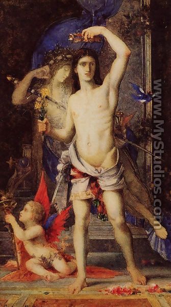 Young Man and Death - Gustave Moreau