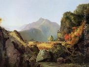 Landscape Scene from 'The Last of the Mohicans' - Thomas Cole