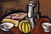 Still Life with Coffee Pot and Melon - Roger de la Fresnaye