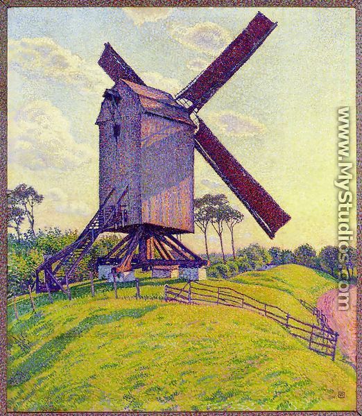 The Mill at Kelf - Theo van Rysselberghe