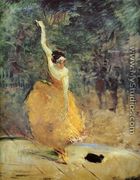 The Spanish Dancer - Henri De Toulouse-Lautrec
