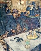 Monsieur Boleau in a Cafe - Henri De Toulouse-Lautrec