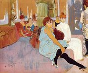 The Salon in the Rue des Moulins I - Henri De Toulouse-Lautrec
