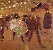Le Goulue Dancing with Valentin-le-Desosse - Henri De Toulouse-Lautrec