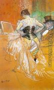 Elles: Woman in a Corset - Henri De Toulouse-Lautrec
