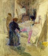 Behind the Scenes - Henri De Toulouse-Lautrec
