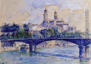 The Seine by the Trocadero - Henri Edmond Cross
