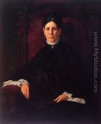 Portrait of Frances Schillinger Hinkle I - Frank Duveneck