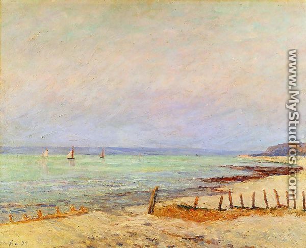 Dusk, the Mouth of the Seine - Maxime Maufra